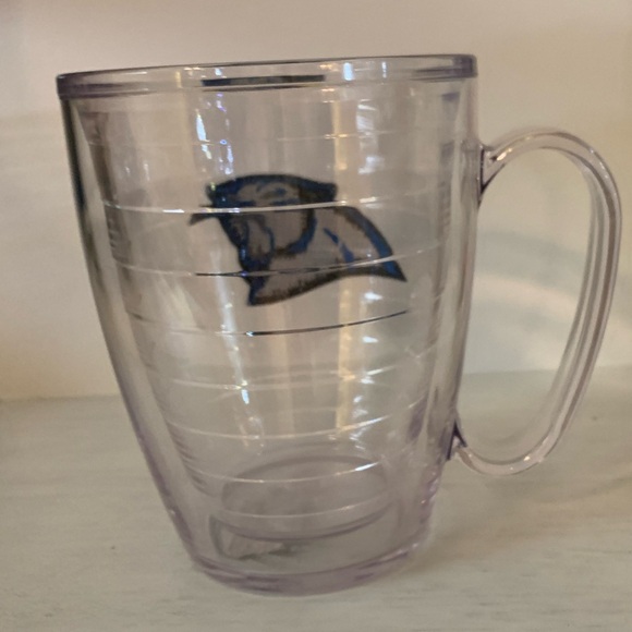 NWT tervis NFL® Carolina Panthers Tumbler W Travel Lid & Handle Mug 16 ounces - Picture 5 of 9